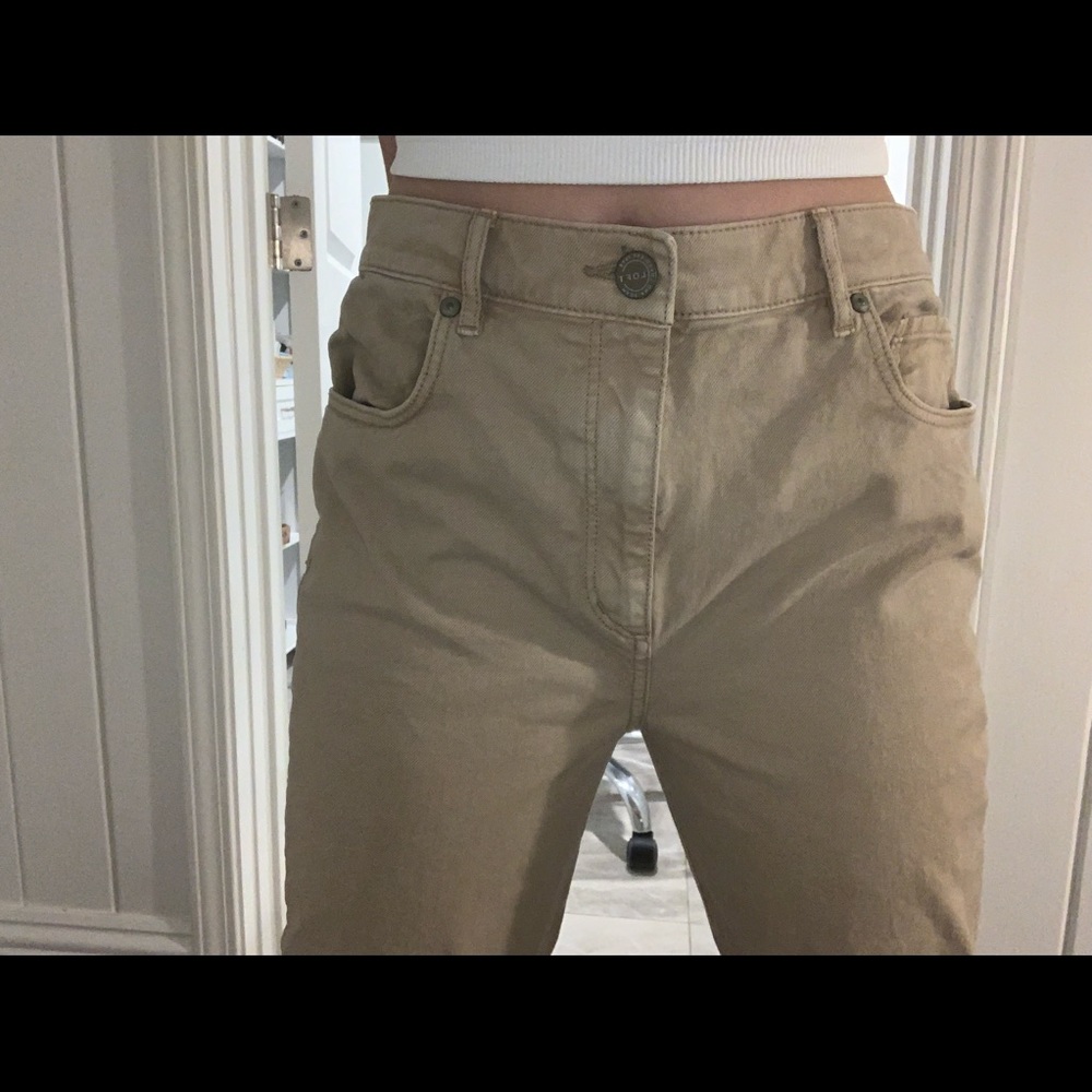 Loft Cream colored jeans